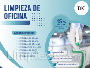 ¡PROMOCION 15% DE DESCUENTO PARA OFICINAS!