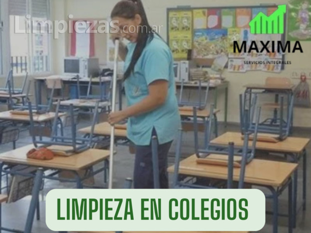 LIMPIEZA EN COLEGIOS 